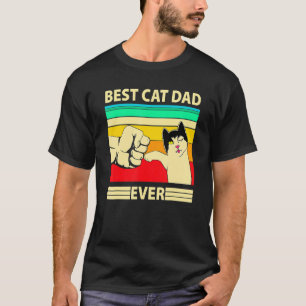 Ouderwetse Beste Kat Papa Ooit  Kat Vader Vaderdag T-shirt