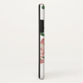 Ouderwetse bloemenprint Case-Mate iPhone case (Achterkant/rechts)