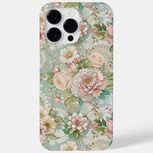 Ouderwetse botanische afbeeldingen, Meisjesachtig Case-Mate iPhone 14 Pro Max Hoesje