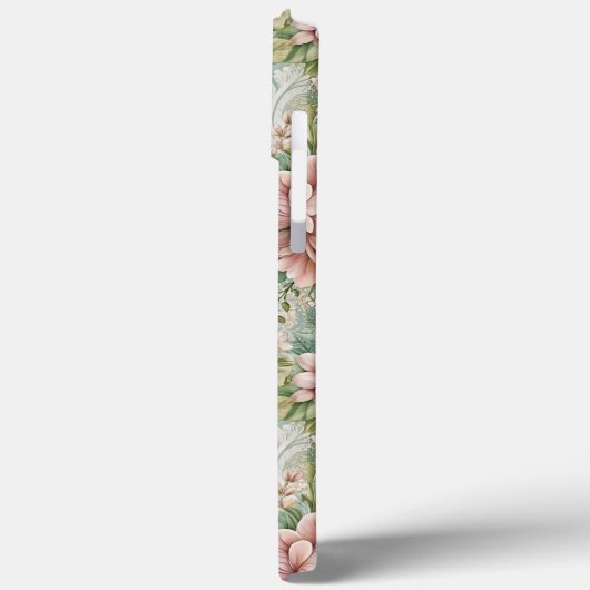 Ouderwetse botanische afbeeldingen, Meisjesachtig Case-Mate iPhone Case (Achterkant / Links)