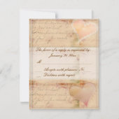  ouderwetse bruiloft rsvp (Voorkant)