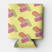 Ouderwetse Christmas Ribbon Snoep Vakantie Zoet Blikjeskoeler (Voorkant)