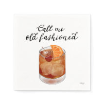 Ouderwetse cocktailservetten