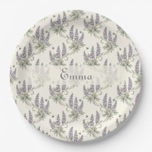 Ouderwetse Elegante Lupine & Bijen Botanisch Patro
