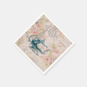 Ouderwetse Franse landelijke botanische Parijse th Servet (Hoek)