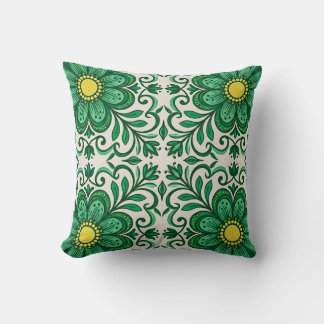 Ouderwetse groen kussen