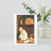 ouderwetse Halloween Briefkaart (Staand voorkant)