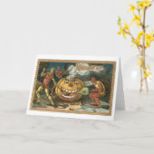 Ouderwetse Halloween, Duivels Kaart (Gele Bloem)