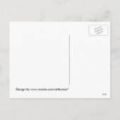 Ouderwetse  Home Christmas Briefkaart (Achterkant)