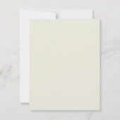 Ouderwetse liefde en romantiek op het strand uitno kaart (Achterkant)