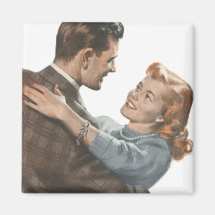 Ouderwetse liefdesromantiek Nieuwgetrouwden zullen Magneet