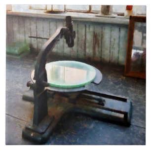 Ouderwetse Microscoop Tegeltje