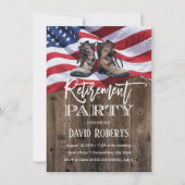  ouderwetse militaire robots Vlag VS Kaart (Voorkant)