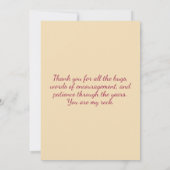 Ouderwetse Moederdag Collage Kaart (Achterkant)