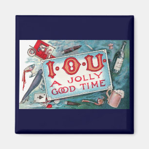 Ouderwetse Ondeugden Feest, Gokken Drinken Roken Magneet