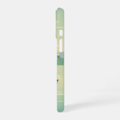 Ouderwetse Tropische Lagune iPhone 16 Hoesje (Linkerkant)