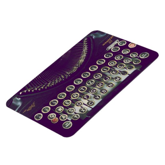 ouderwetse typemachine magneet (Linkerzijde)