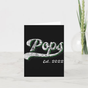Ouderwetse Vaderdag Ps Est 2022 Voor Nieuwe Opa  Kaart