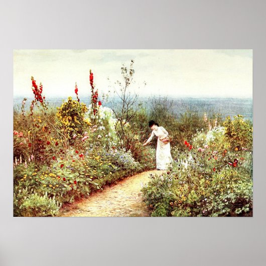 ouderwetse Victoriaans 1916 Fine Art Post Poster (Voorkant)