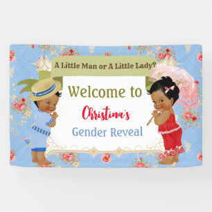 Ouderwetse Victoriaanse Zomer Geslacht Reveal  Spandoek
