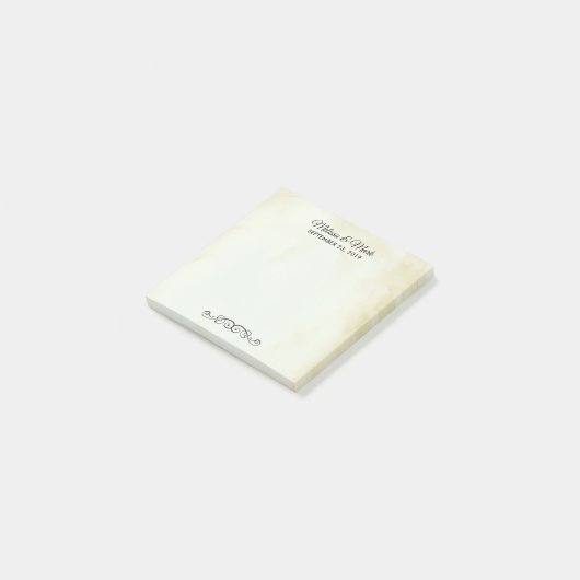  ouderwetse Westerne stijl Post-it® Notes (Schuin)