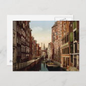 Oudezijds Kolk Amsterdam Briefkaart (Voorkant / Achterkant)