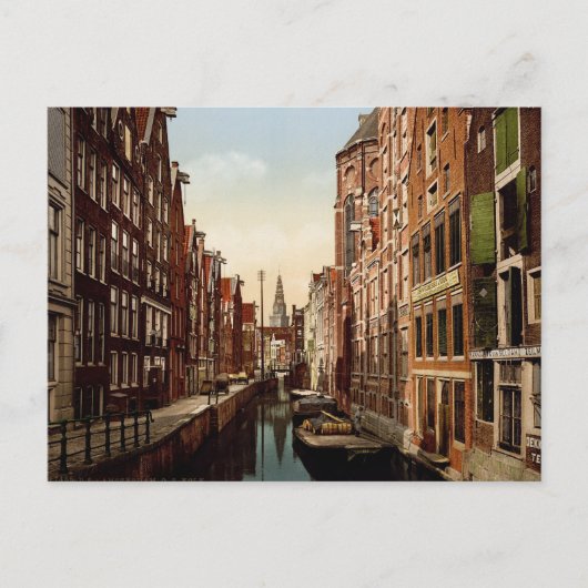 Oudezijds Kolk Amsterdam Briefkaart (Voorkant)