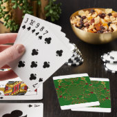 Oudgroen Pokerkaarten (Insitu)