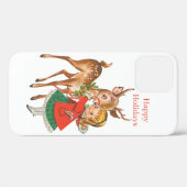 Oudjarige kerstherten en kinderfeestdag  Case-Mate iPhone case (Achterkant (horizontaal))