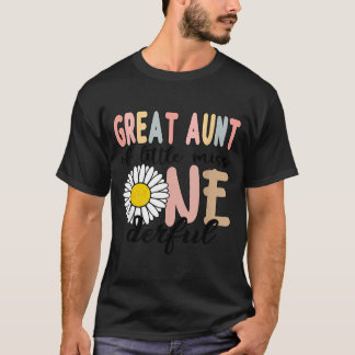 Oudoom van Little Wonderful 1e verjaardag Eerste T-shirt