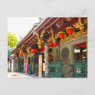Oudste Chinese tempel in Singapore Briefkaart