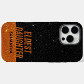 Oudste dochter Trendy leven van een dochter Grappi Case-Mate iPhone Case (Achterkant (horizontaal))