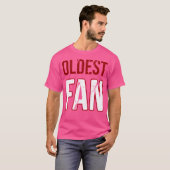 Oudste fan t-shirt (Voorkant volledig)