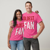 Oudste fan t-shirt (Unisex)