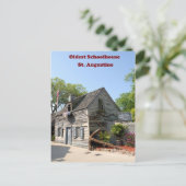 oudste houten briefkaart (Staand voorkant)