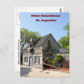 oudste houten briefkaart (Voorkant / Achterkant)