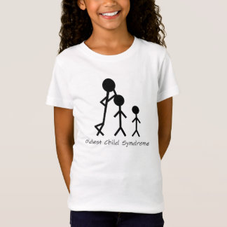 Oudste kindersyndroom grappig t-shirt