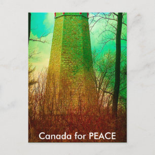 Oudste lichthuis in Toronto Briefkaart