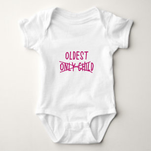 Oudste met Alleen Kind Doorgestreept Romper