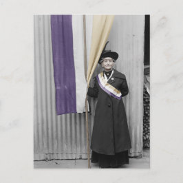 Oudste suffragette briefkaart