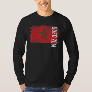 Oued Zem Marokko vlag voor Marokkaanse Mannen Kind T-shirt