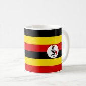 "Ouganda Flag Mug - Bold National Pride Cof (Devant droit)