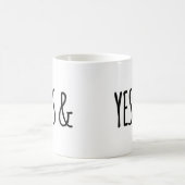 Oui & | Café Mug | Noir (Centre)