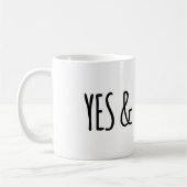 Oui & | Café Mug | Noir (Gauche)