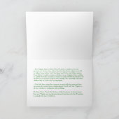 Oui, carte de Noël de la Virginie (Intérieur)