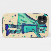 Oui ! Coque iphone robotique Superhero (Dos (Horizontal))