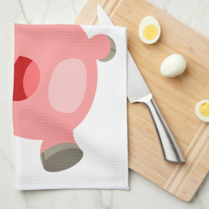 OUI ! ! Cute Cartoon Pigs Serviette de cuisine