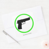 Oui Des Armes À Feu ! Sticker de bienvenue des arm (Enveloppe)