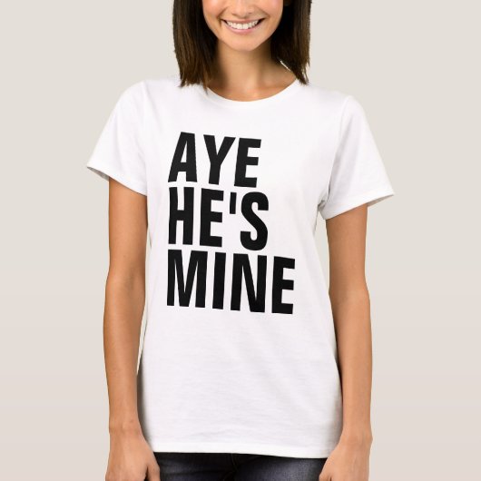 Oui il est T-shirt de mine (Devant)