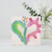 Oui, invitation à la fête du coeur (Debout devant)